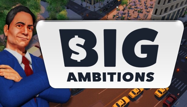 Official Big Ambitions artwork introducing the items guide